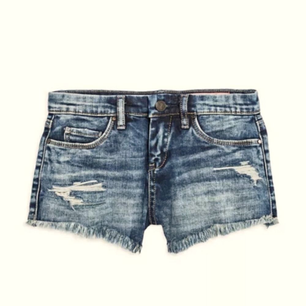 BLANK NYC Mini Lenox High-Rise Cutoff Shorts BigโKid